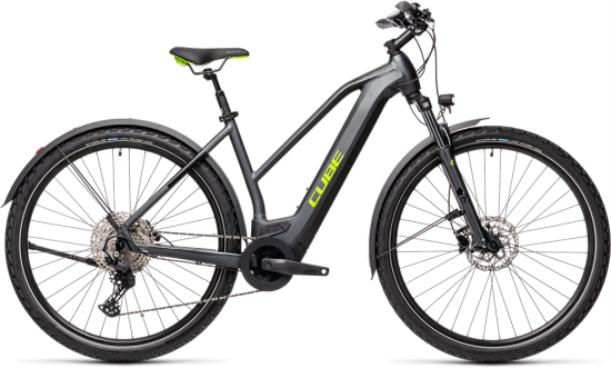 Cube Cross Hybrid Pro 625 Allroad iridium´n´green Trapez 50cm